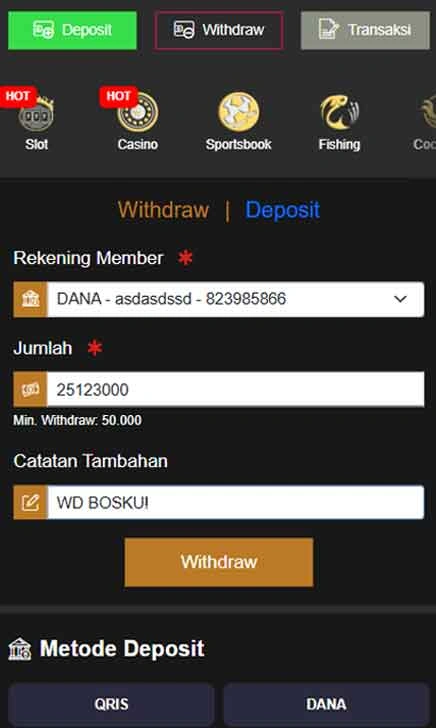 cara wd 88id Slot Fitur Pro